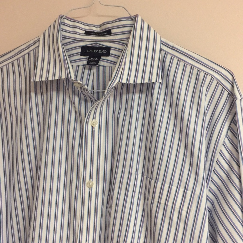 Lands End Men’s Button Down Shirt